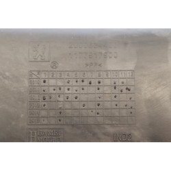 Demi flanc de selle gauche PEUGEOT KISBEE 50 RS 2011 à 2017