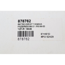 Rétroviseur droit YAMAHA FZS 600 FAZER 1998 à 2001