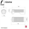 Repose-pied avant droit YAMAHA YZF 600 R6 2017 à 2020