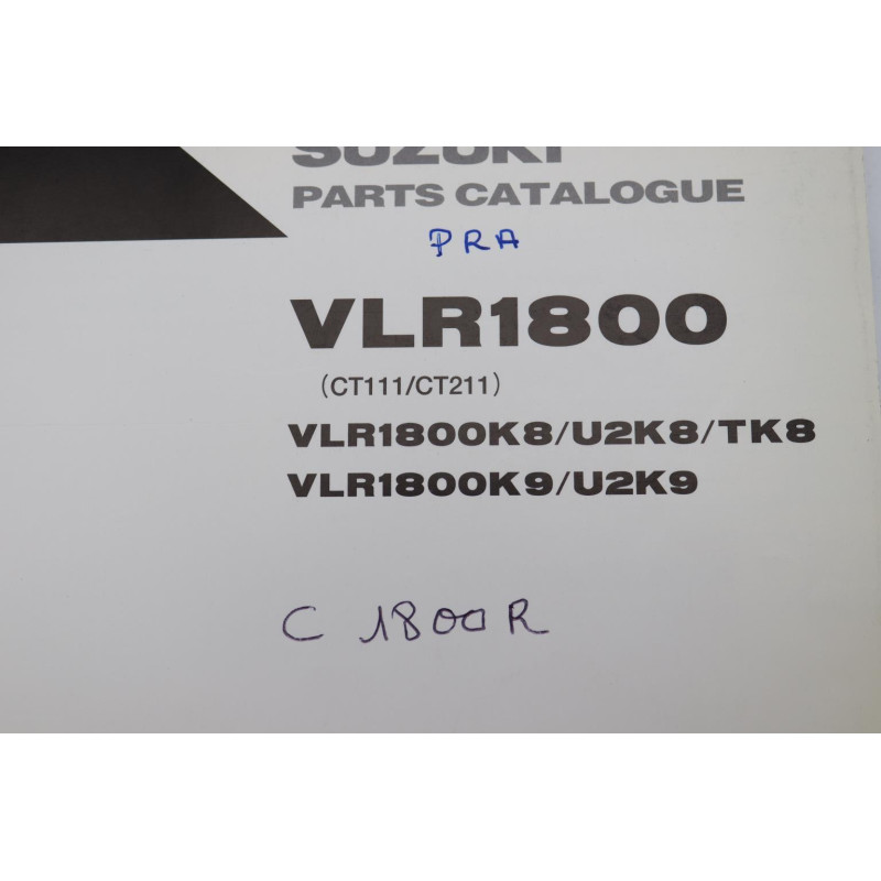 Manuel d'utilisateur SUZUKI VLR 1800 2008 à 2009
