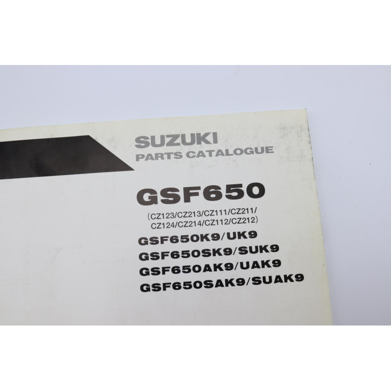 Manuel d'utilisateur SUZUKI GSF 650 BANDIT N 2009 à 2015
