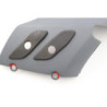 Coque arrière gauche DUCATI MULTISTRADA 1100 S 2007 à 2009