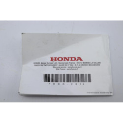 Manuel d'utilisateur HONDA MSX 125 2013 à 2015