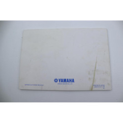 Manuel d'utilisateur YAMAHA FZ6 S FAZER 2004 à 2006