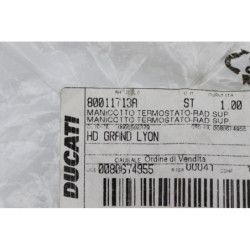 Durite eau DUCATI STREETFIGHTER 1098 2009 à 2011