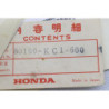 Garde boue arrière HONDA CB 125 TWIN 1982 à 1988