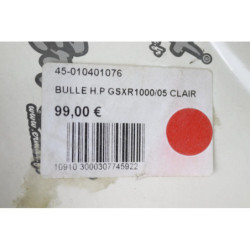 Bulle SUZUKI GSXR 1000 2005 à 2006