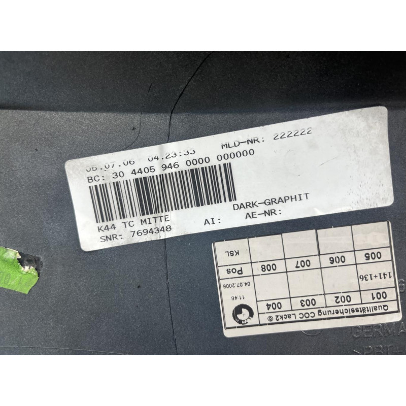 Habillage de réservoir BMW K 1200 GT 2006 à 2008