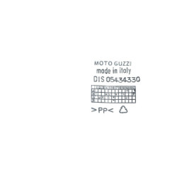 Garde boue avant MOTO GUZZI NORGE 1200 ABS 2006 à 2010