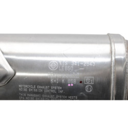 Ligne d'échappement KAWASAKI ER6 650 2012 à 2016