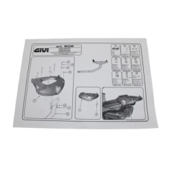 Support de top case GIVI V47 2020 à 2026