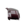 Coque arrière gauche PEUGEOT SATELIS 125 COMPRESSOR ABS 2007 à 2012